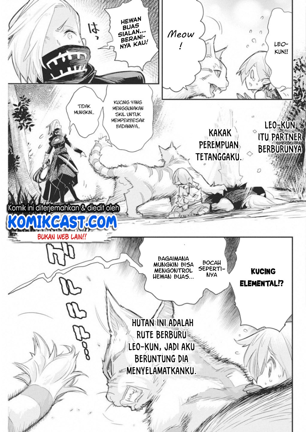 S-Rank Monster no Behemoth Dakedo, Neko to Machigawarete Erufu Musume no Kishi (Pet) Toshite Kurashitemasu Chapter 16 Gambar 20
